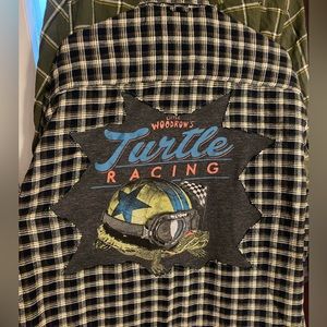 Custom Turtle Flannel!